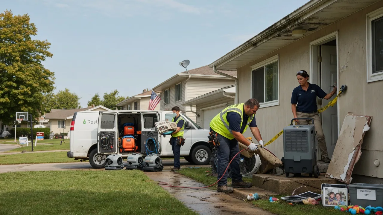 Water Damage Restoration in Maryland near me